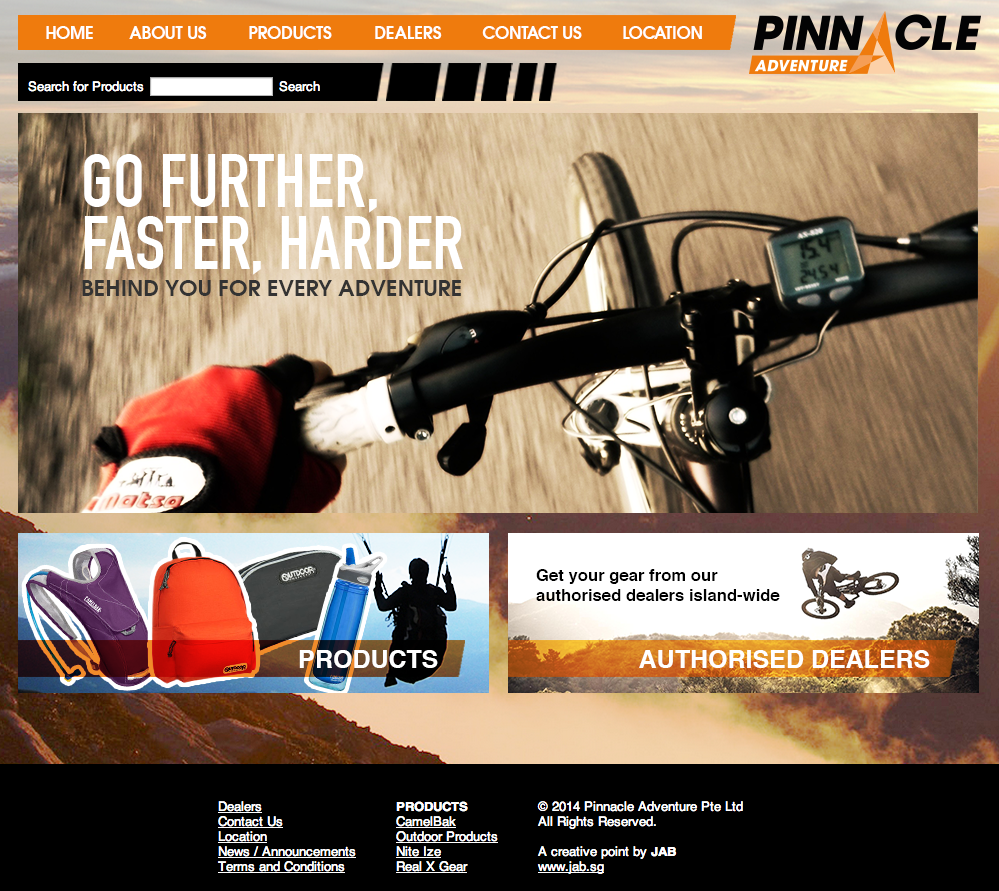 Pinnacle Rebrand Website Home