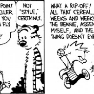 disappointed Calvin