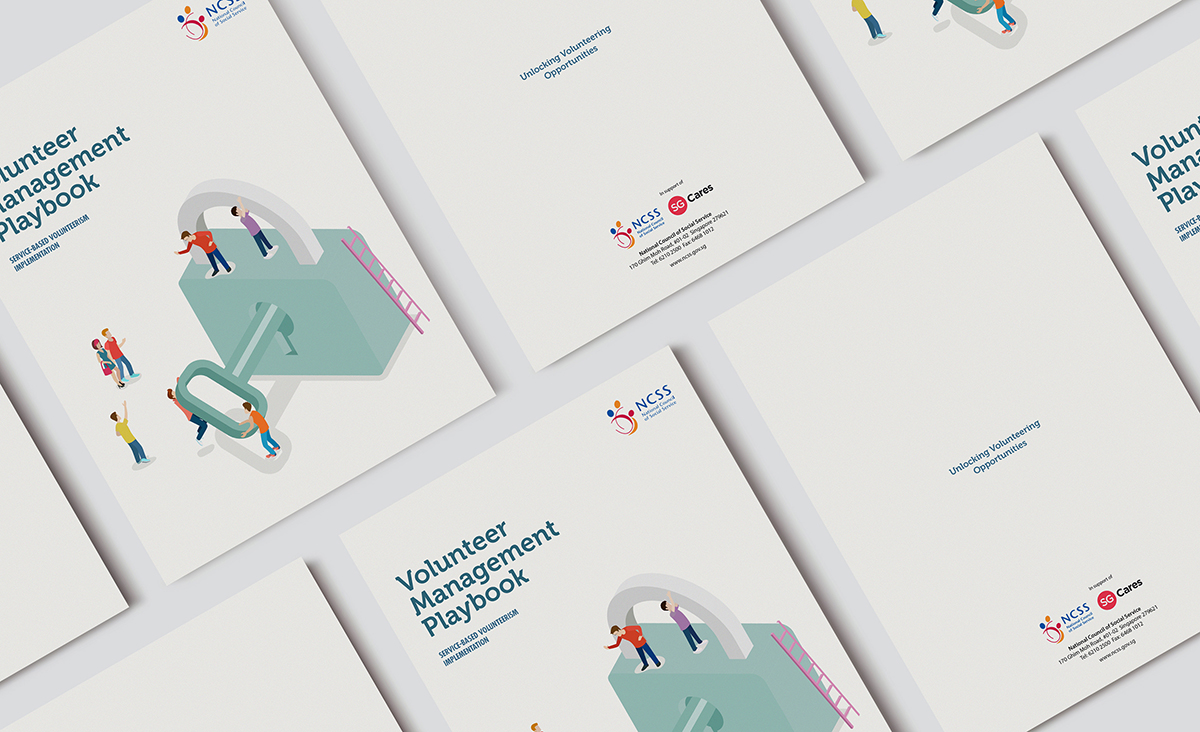 NCSS Volunteer Mgt Interactive Playbook designed by JAB Design.