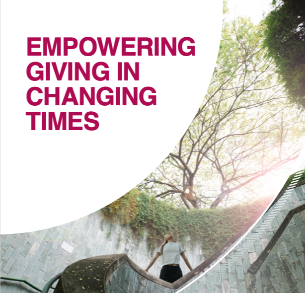 Community Foundation of Singapore annual report design by JAB Design