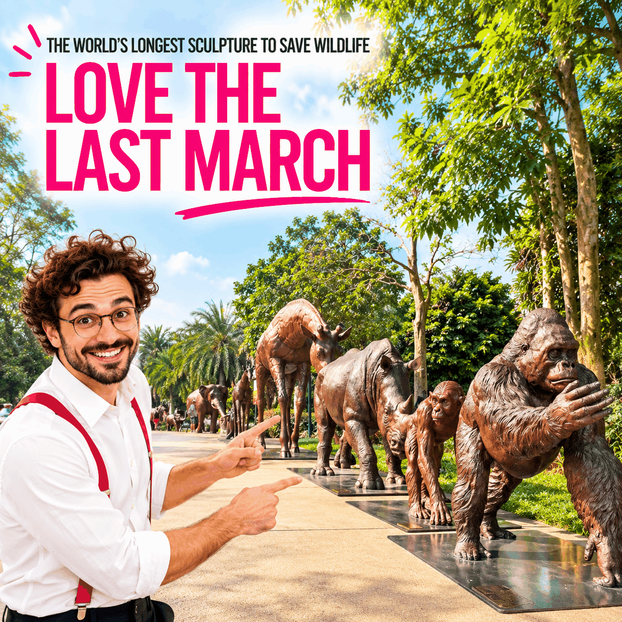 love the last march @ gardens by the bay, singapore
