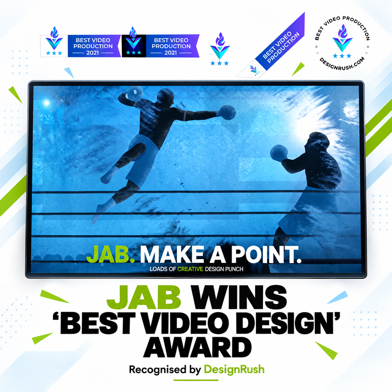 jab wins ‘best video design’ award