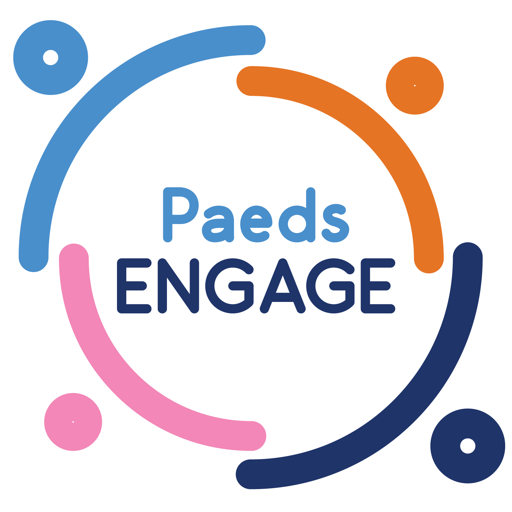 PaedsENGAGE logo designed by JAB Design