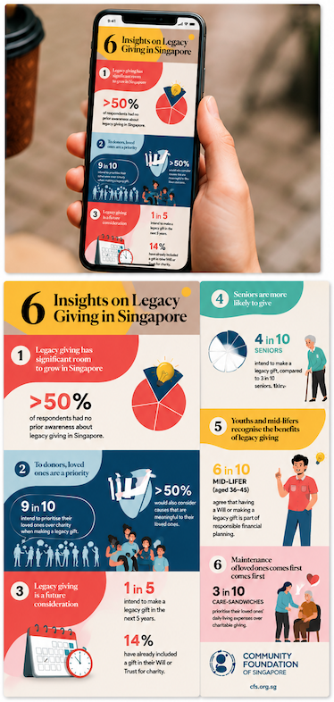 CFS Legacy Giving In Singapore Infographic By JAB Design