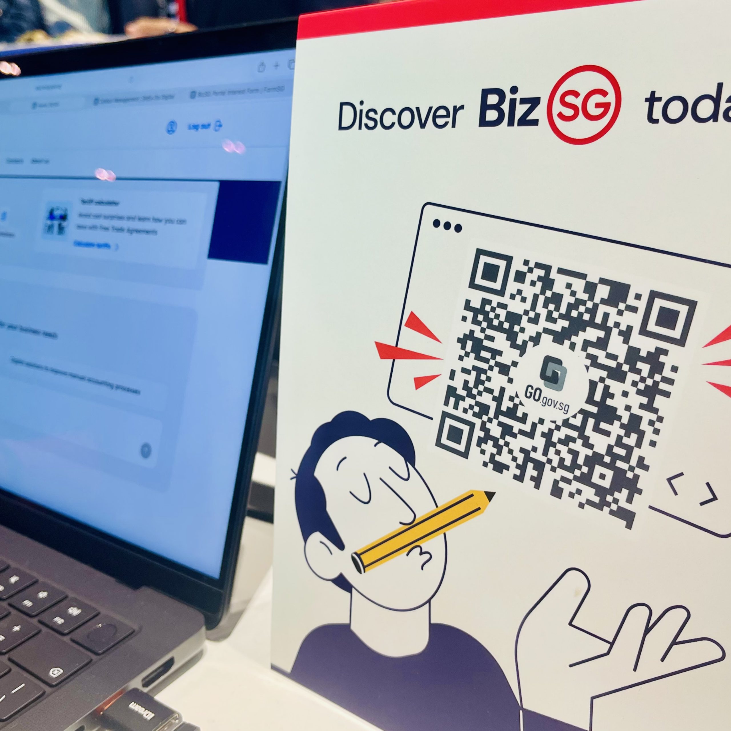 BizSG portal preview at the SME Centre Conference 2026