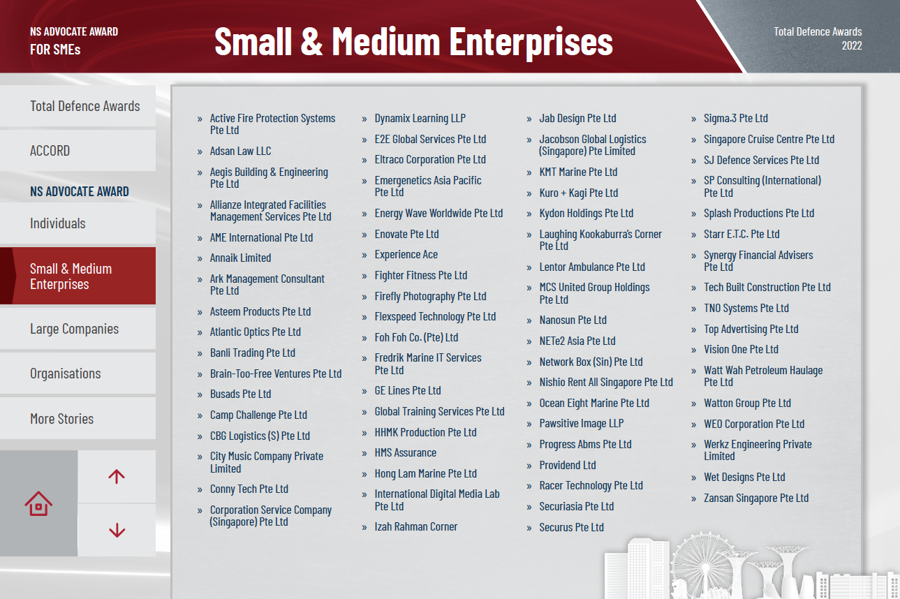JAB Design listed among the 2022 NS Advocate Award for SMEs recipients