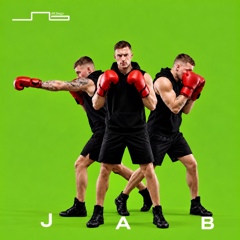 behind the jab