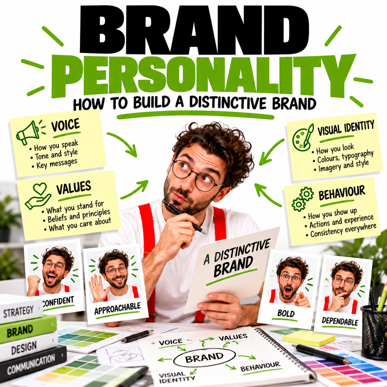 brand personality: how to build a distinctive brand