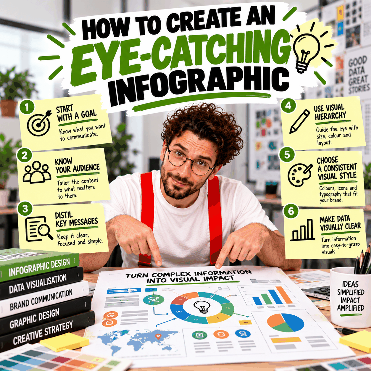 how to create an eye-catching infographic