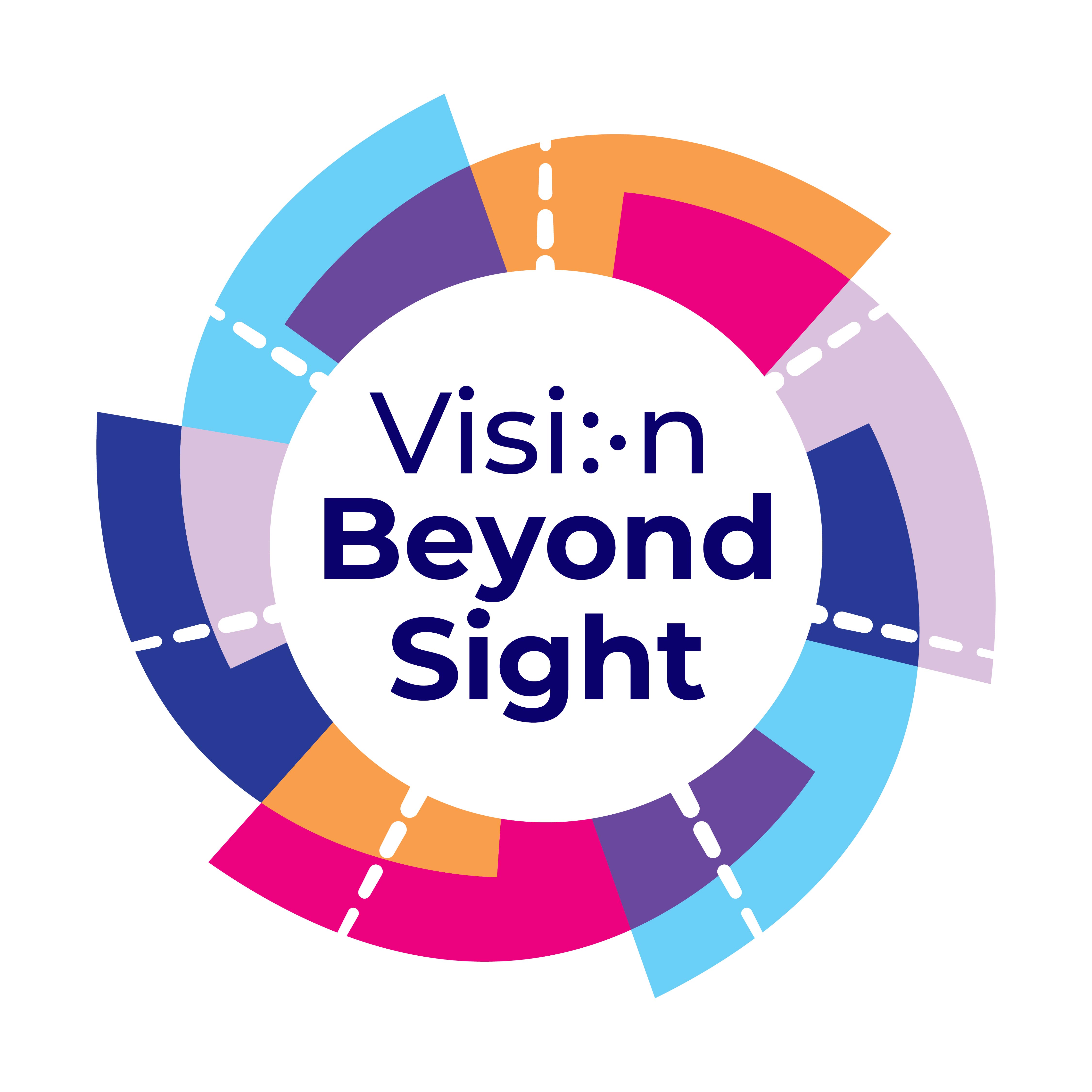 Vision Beyond Sight event logo designed by JAB Design